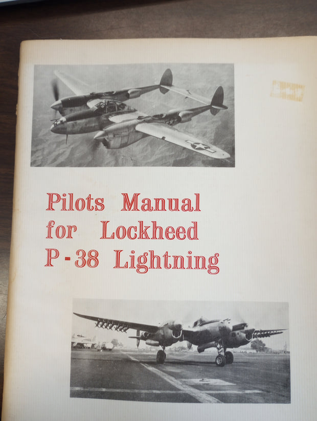 Pilots Manual for Lockheed P-38 Lightning  (Donald L. Keller)