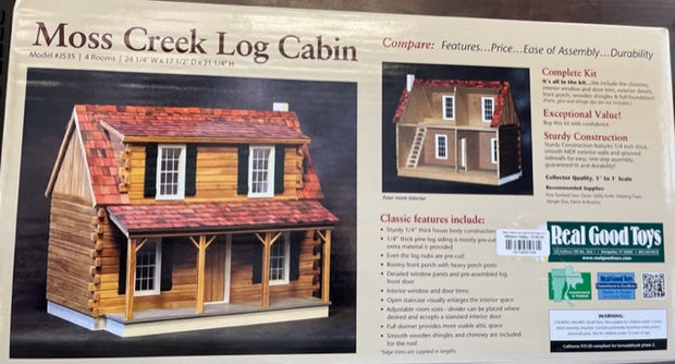 Moss Creek Log Cabin (Doll House)