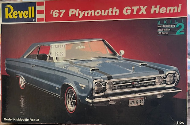 '67 Plymouth GTX Hemi- 1/25 scale