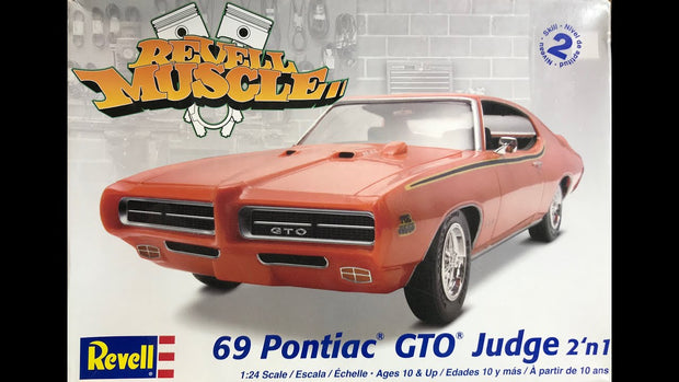Revell 69 Pontiac GTO Judge 1/24