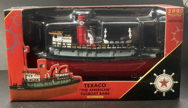 Texaco "The American" Tugboat Bank