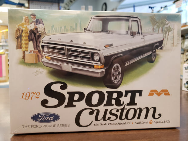 1/25  1972 Sport Custom Ford Pick-up