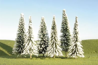 5"-6" Pine Trees W/ Snow