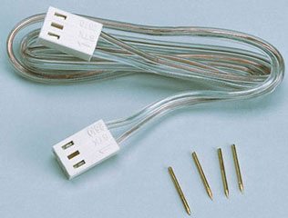 Adapter cord w/2 plugs