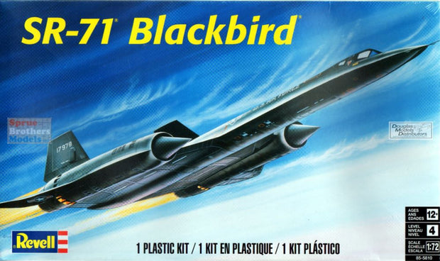 SR-71 Blackbird- 1/72 scale