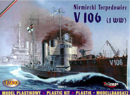 1/400 Niemiecki Torpedowiec V106