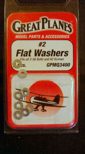 #2 Flat Washers 8pcs.