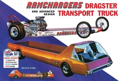 Ramchargers Dragster & Transporter Truck 1:25