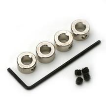 1/8" Plated Brass Dura Collars W/Wrench