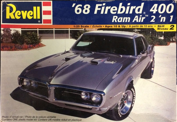 '68 Firebird 400 Ram Air 2 in 1  1/25 scale