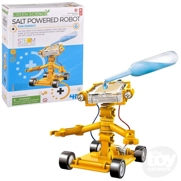 Steam Powered Kids-- Salt-Powered Robot