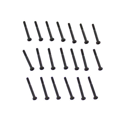 Washer Head Partial Thread Screw 2*17.5mm (qty 20)