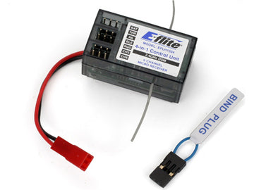 4-in-1 Control Unit, Rx/ESC/Mixer/Gyro 2.4GHz: BCX2