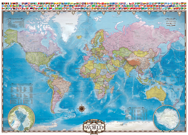 Map of the World - 1000 pieces