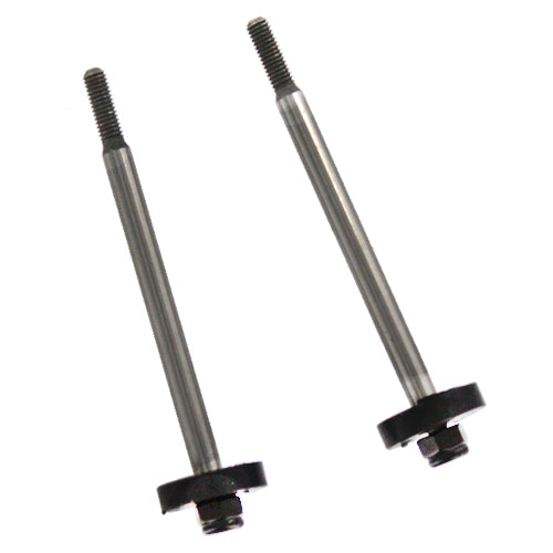 Front Shock Shaft & Pistons -2Pcs