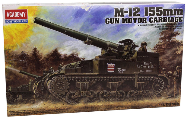 Academy Model M-12 155mm Gun Motor Carriage