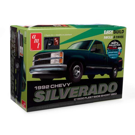 92' Silverado Shortbed Fleetside Easy Build Model Kit