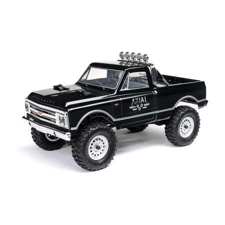 1/24 SCX24 1967 Chevrolet C10 4WD Truck Brushed RTR (Black)