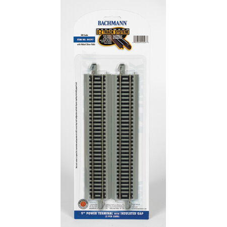 9" Power Terminal with Insulated Gap (HO Scale Nickel Silver)