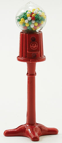 Miniature Standing Gumball Machine