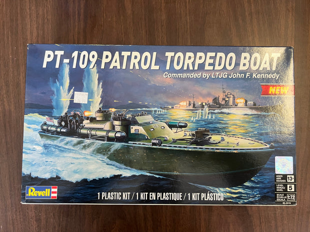 PT-109 Patrol Torpedo Boat Commanded by LTJG John F Kennedy 1:72