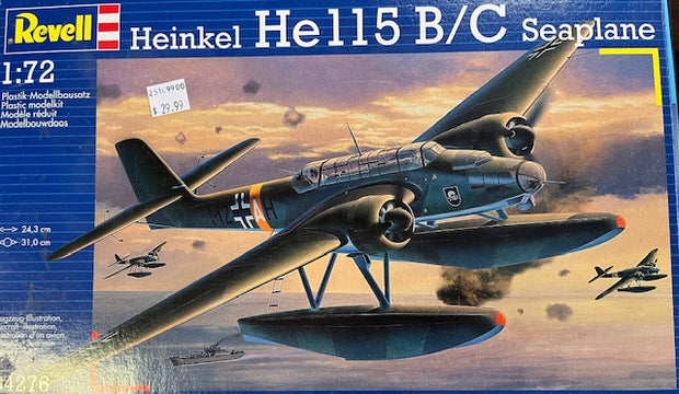 1/72 scale- Heinkel Hell5 B/C Seaplane