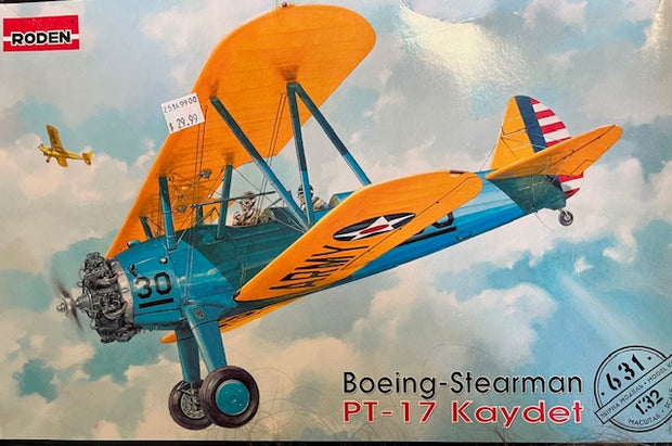 1/72 scale- Boeing-Stearman PT-17 Kaydet