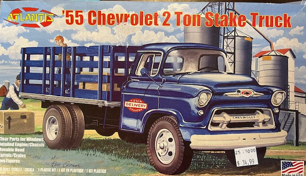 '55 Chevrolet 2 Ton Stake Truck- 1/48 scale
