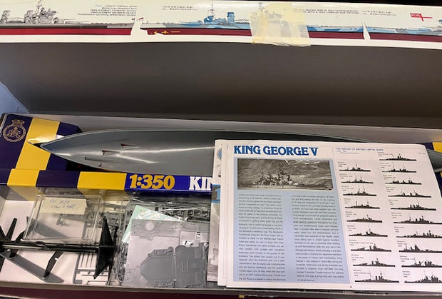 British Battleship King George V- 1/350 sale battleship