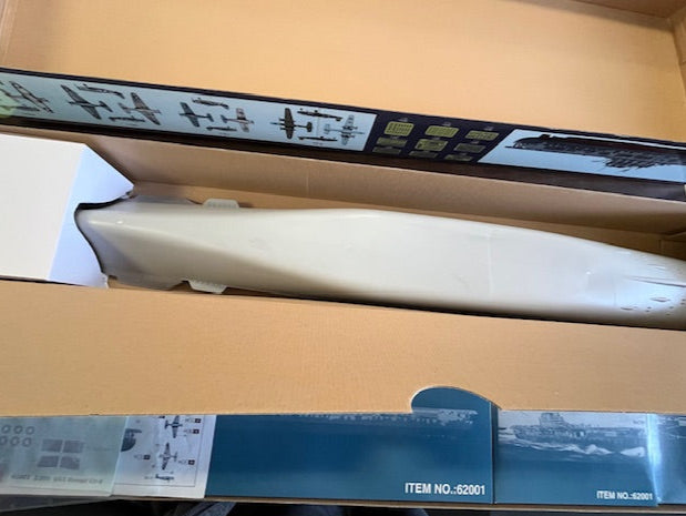 2 1/200 scale boat kit set:  USS Hornet CV-8 & CV-8 USS Hornet (with extra photo etch)