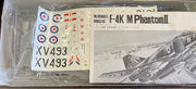F-4K/M Phantom II McDonnell Douglas (Royal Navy / Air Force) - 1/72 scale