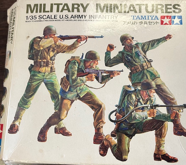 1 /35 scale Military Miniatures - US Army Infantry