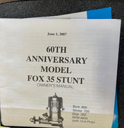 60th Anniversary Model Fox 35 Stunt