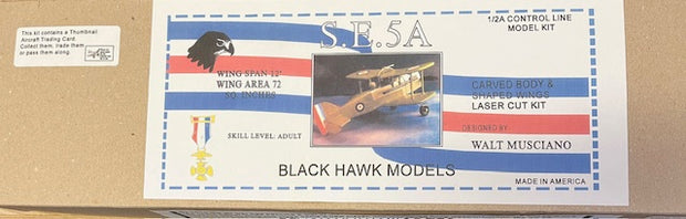 S.E.5A - 1/2A Control Line Model Kit