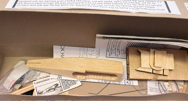 S.E.5A - 1/2A Control Line Model Kit