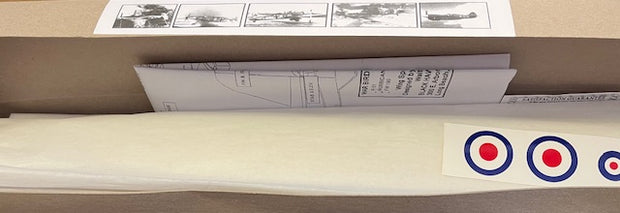 Hawker Hurricane (War Bird Series)- Profile Control Line Model Kit
