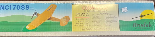 Cessna C-37 (NCI7089) Balsa Kit – Hillsboro Hobby Shop