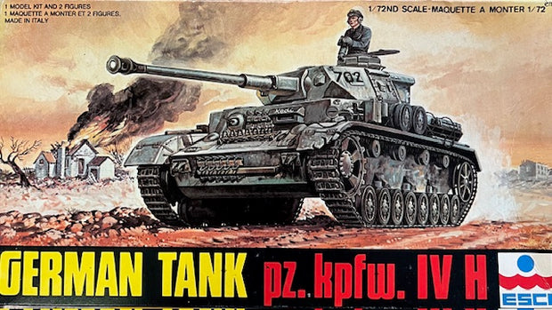 GERMAN TANK pz.kpfw. IV H- 1/72 scale