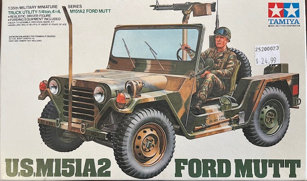 U.S. M151A2 FORD MUTT- 1/35 scale