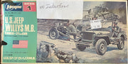 US.JEEP WILLYS M.B. CARGO 37mm GUN - INTERNATIONAL 1/72 SCALE