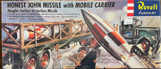 HONEST JOHN MISSILE with MOBILE CARRIER Douglas Surface-to-Surface Missile- 1/54 scale