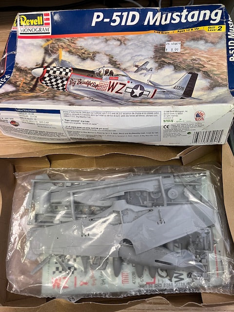 P-51D Mustang- 1/72 scale