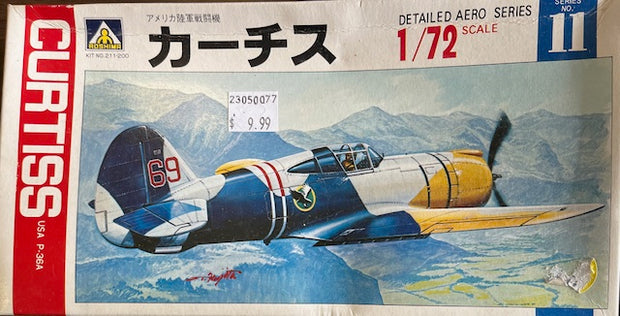 CURTISS USA P-36A (Detailed Aero Series) - 1/72 scale