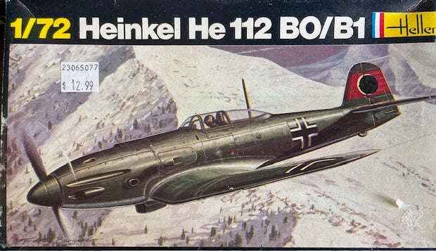 1/72 scale- Heinkel He 112 BO/B1