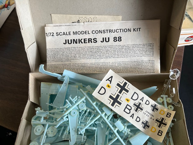 JUNKERS JU 88 GERMANY'S VERSATILE HIGH-SPEED BOMBER - 1/72 scale