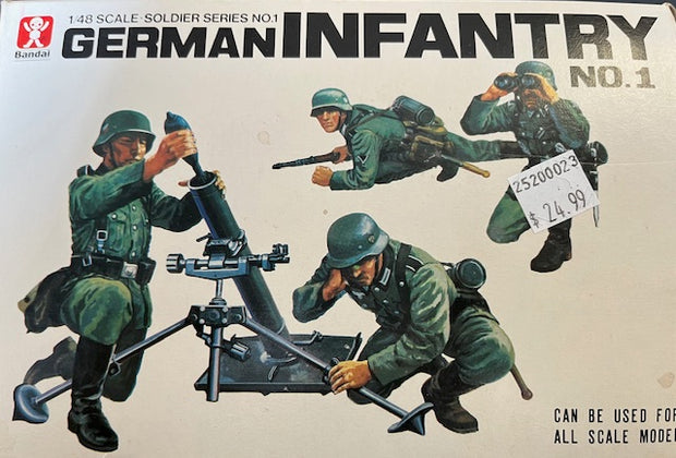 German Infantry NO.1 - 1/48 scale (soldier series 1)
