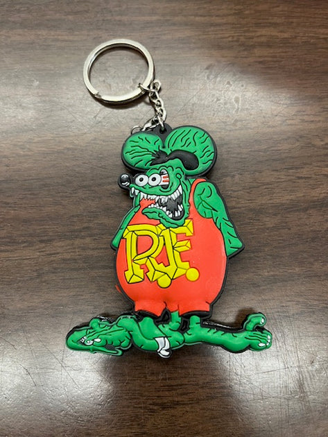 Rat Fink Keychain (red and green)-consigned – Hillsboro Hobby Shop