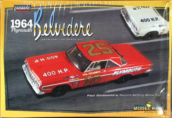 1964 Plymouth Belvedere Paul Goldsmith - 1/25th Scale