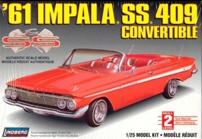 1961 Impala SS 409 Convertible - 1/25th Scale
