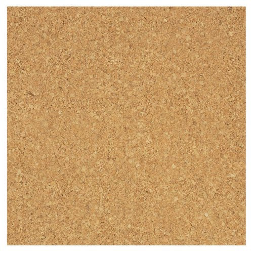 Cork Board Tiles 12x12 x 3/16"